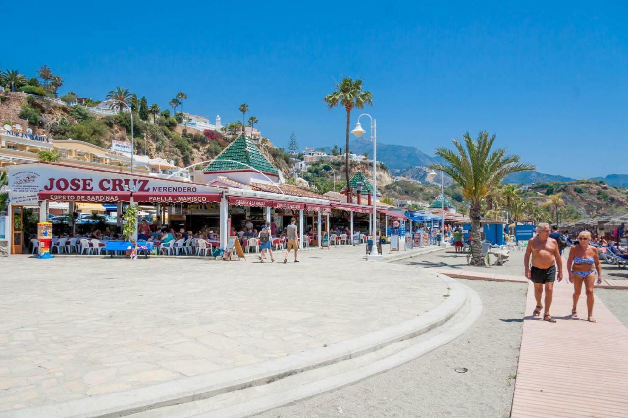 Apartamento Burriana Playa Ibnsadi Nerja Exterior foto